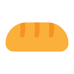 Baguette Vector Flat Icon Design