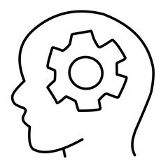 Creative business line vector