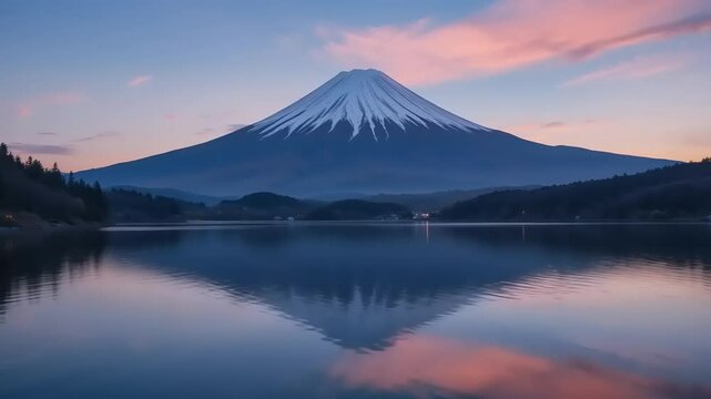 mt fuji in autumn
