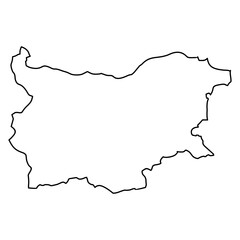 map of Bulgaria