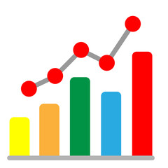 Data Vector Flat Icon Design