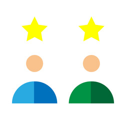 Employee Satisfaction Vector Flat Icon Design