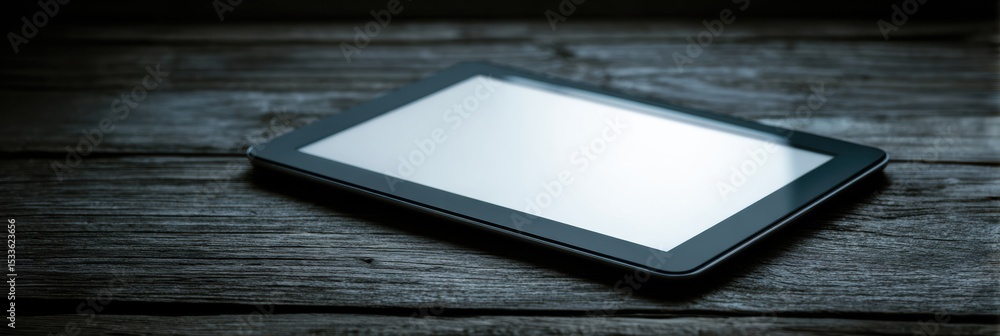 Poster Error 503 Displayed on Tablet Lying on Clean Surface, Indicating Temporary Unavailability of Service