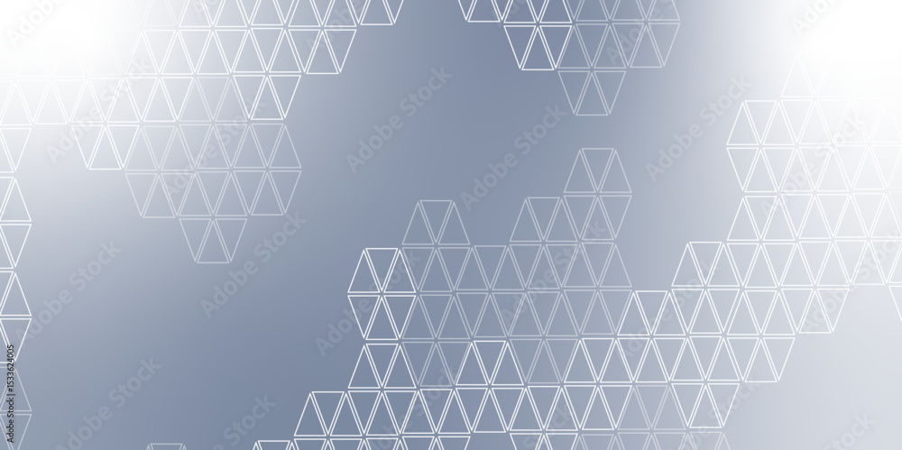 Aufkleber modern futuristic virtual abstract background with geometric shapes and hexagon pattern. vector illu
