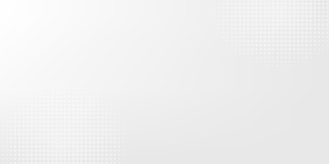 Dot white gray wave light technology texture background. halftone modern