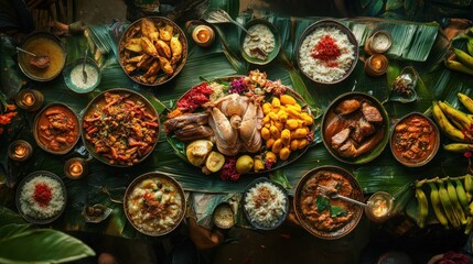 Fototapeta premium Diverse Tropical Feast