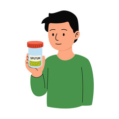 mycobacterium tuberculosis infection disease concept.