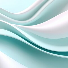 Obraz premium Fluid motion of soft waves abstract design digital art calm environment aerial view serenity and elegance
