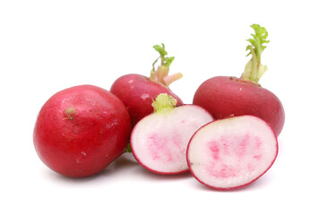 Bunch of Red Radishes