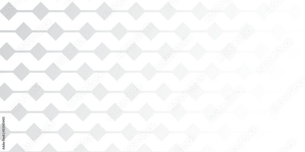 Leinwandbilder Abstract geometric lines lattice pattern. Seamless vector background. Realistic texture, volume triangles, gray geometric pattern, vector design 3d light wallpaper Decorative triangular vector. 