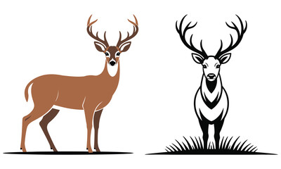 set of deer