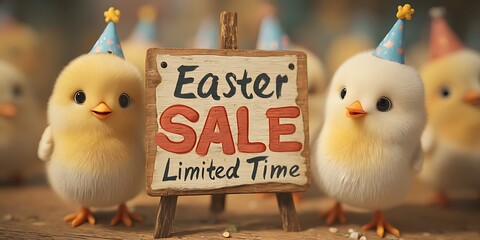 Easter Sale Limited Time Chicks Celebrate Spring Savings