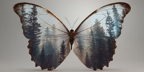 Stunning Artistic Butterfly Wings Natures Masterpiece