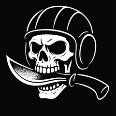 pirate skull and crossbones