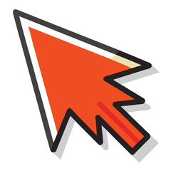 red arrow icon
