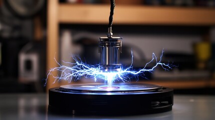 Captivating Plasma Ball Emitting Electric Discharges in Laboratory