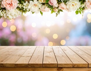 Floral arrangement outdoor setting decorative image warm atmosphere close-up view nature's beauty