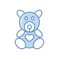 Teddy Bear Icon vector