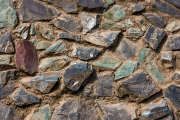 Stone and Mortar Wall Construction