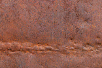 dented rusty sheet metal texture