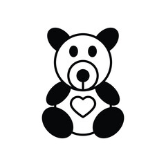 Teddy Bear Icon vector