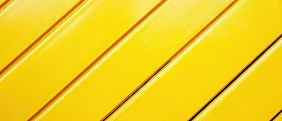 Diagonal yellow panels