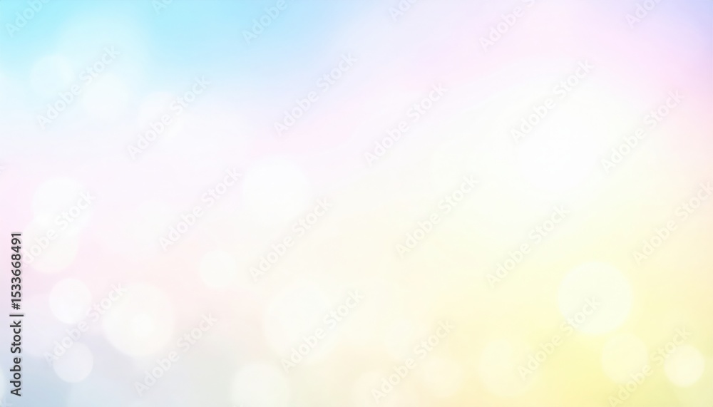Poster colorful abstract light patterns digital art gradient background soft focus artistic concept for vis