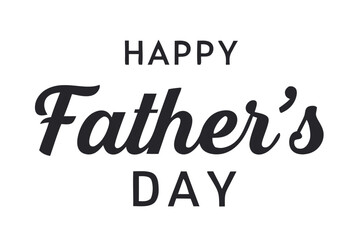 Happy fathers day. Lettering. Holiday calligraphy text. Happy Fathers Day lettering 
