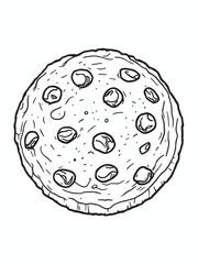 Chocolate chip cookie eps