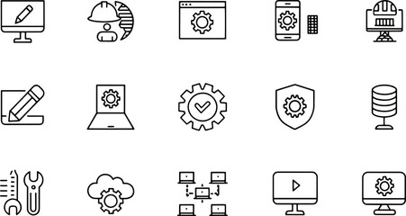 software engineering icon set  maintenance  design (1).eps