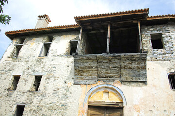 The historical Village of Ampelakia, Larissa, Greece