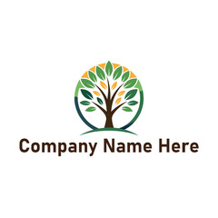 Natural Tree Logo Design