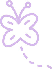 Simple Butterfly Illustration