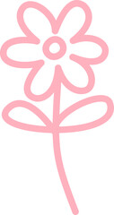 Simple Flower Illustration
