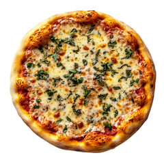 pizza isolated on white background