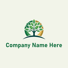 Natural Tree Logo Design