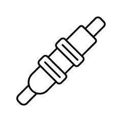 fuses line art on white background