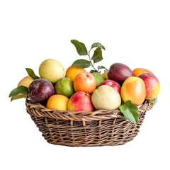 basket with fruits