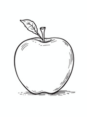 Green apple .eps