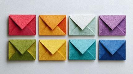 Colorful Envelopes A Vibrant Collection of Stationery