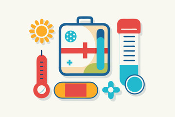 summer beach injury kit