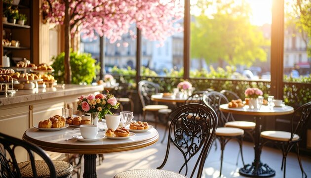 パリ風ブランチカフェレストラン