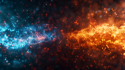 Competition Matchup background, versus match design, left and right, Against Fire and Ice