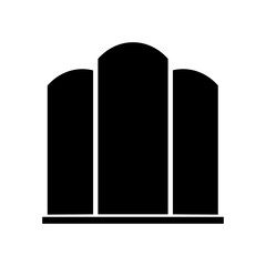 Skyscraper icon vector. Building illustration sign. high-rise building symbol. architecture logo.