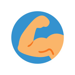 Fototapeta premium physical fitness icon