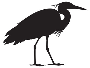 HERON BIRD SILHOUETTE