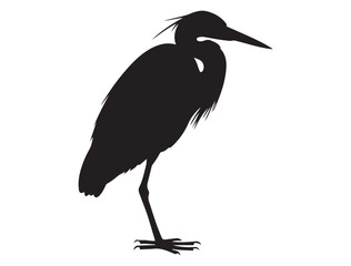 HERON BIRD SILHOUETTE