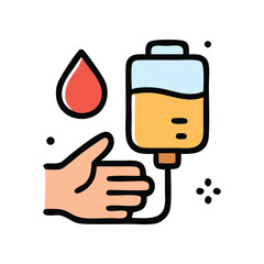 plasma donation icon
