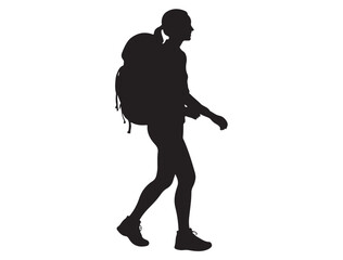 HIKING SILHOUETTE 