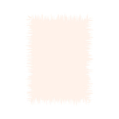 Blank Jagged Rectangle Frame